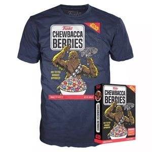 ⭐️New⭐️ Star Wars Chewbacca Berries SHIRT Unisex Adult Small